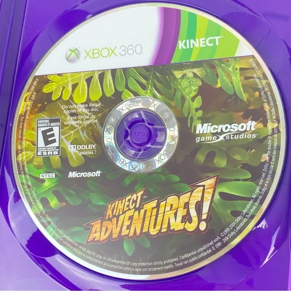 XBox 360 Kinect Adventures Video Game Complete - Picture 8 of 9